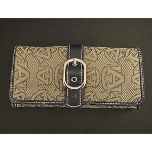 Sandol Auburn University Women’s Wallet, Brown, Bigger NWOT